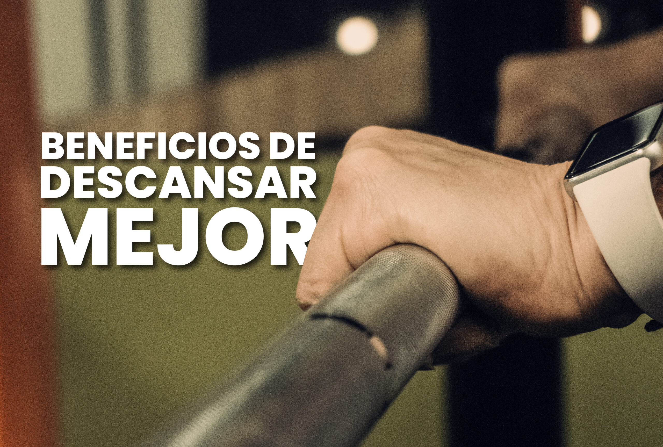 Descanso o dormir bien para mejorar la recuperación y el rendimiento físico