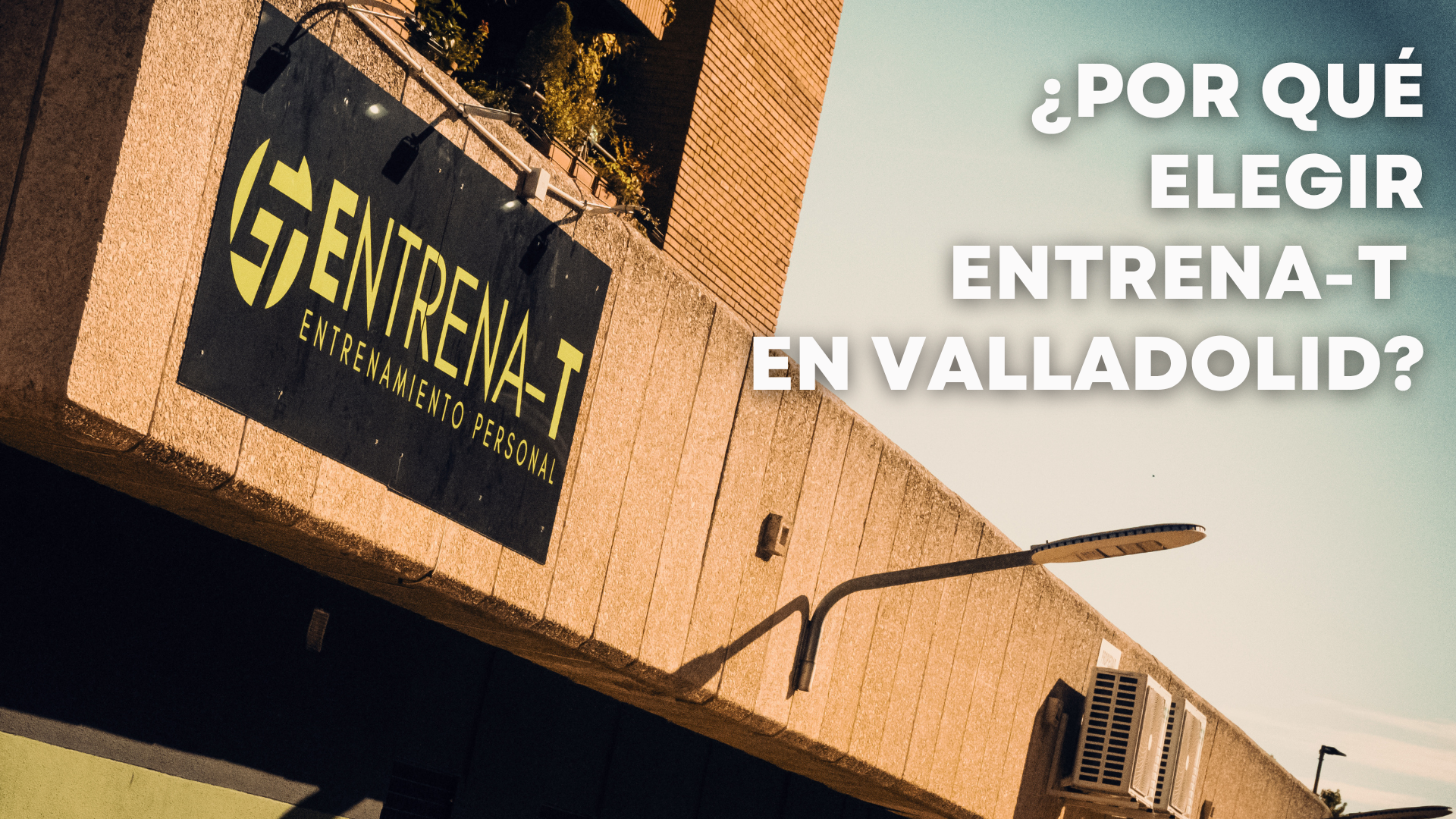 Entrenador personal idóneo para entrenar en Valladolid
